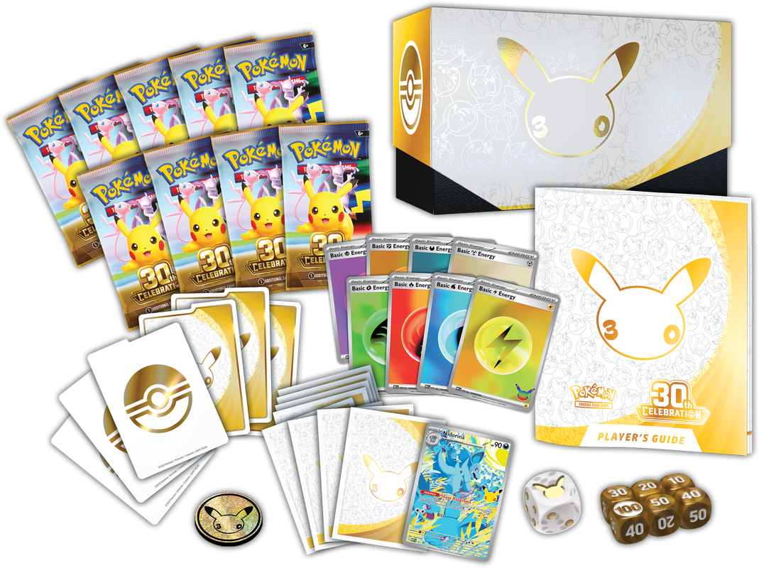 Pokémon TCG: Pokémon 30th Celebration Elite Trainer Box {Pre-Order}