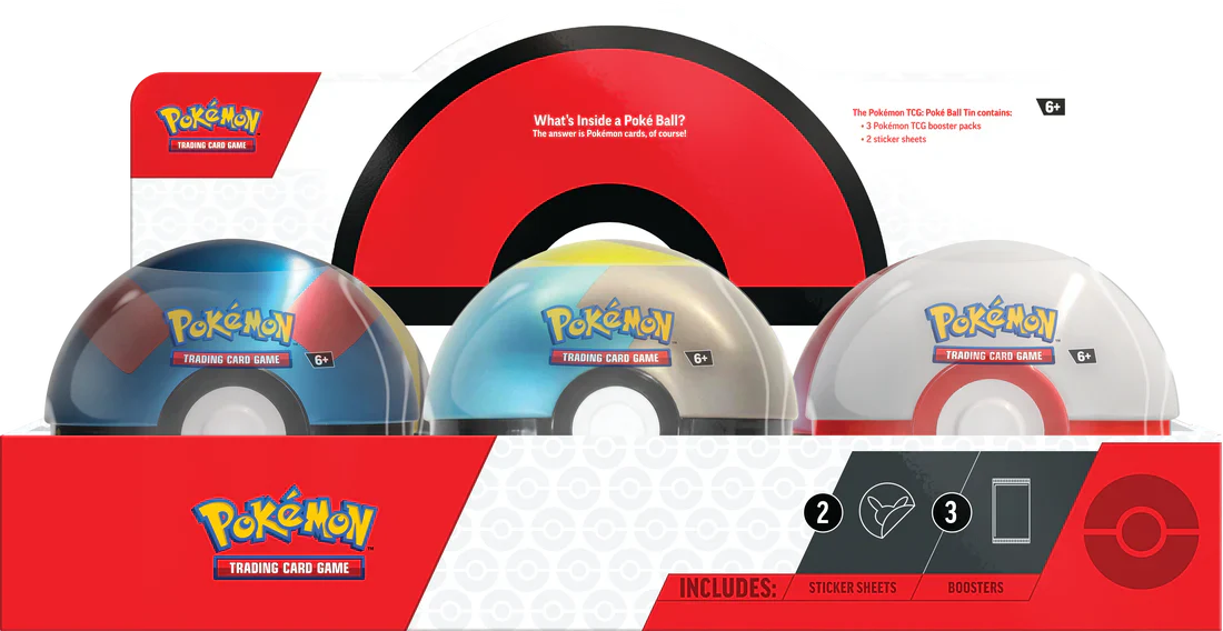 Pokémon TCG: Q3 2024 Poké Ball Tin