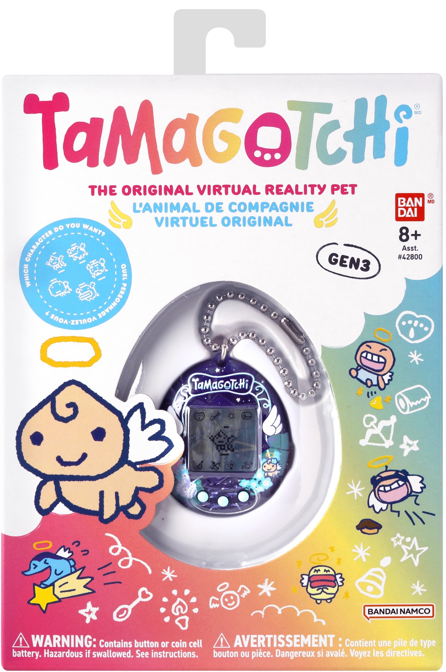Original Tamagotchi - Angel Night Garden