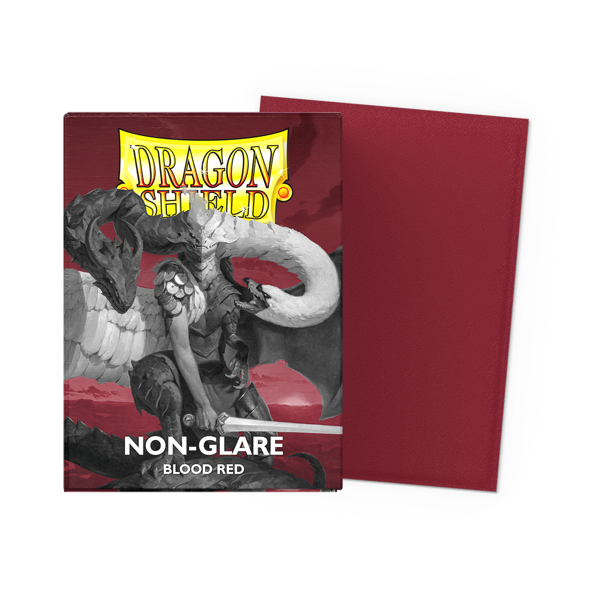 Dragon Shield Sleeves - Matte Blood Red Non-Glare 100CT