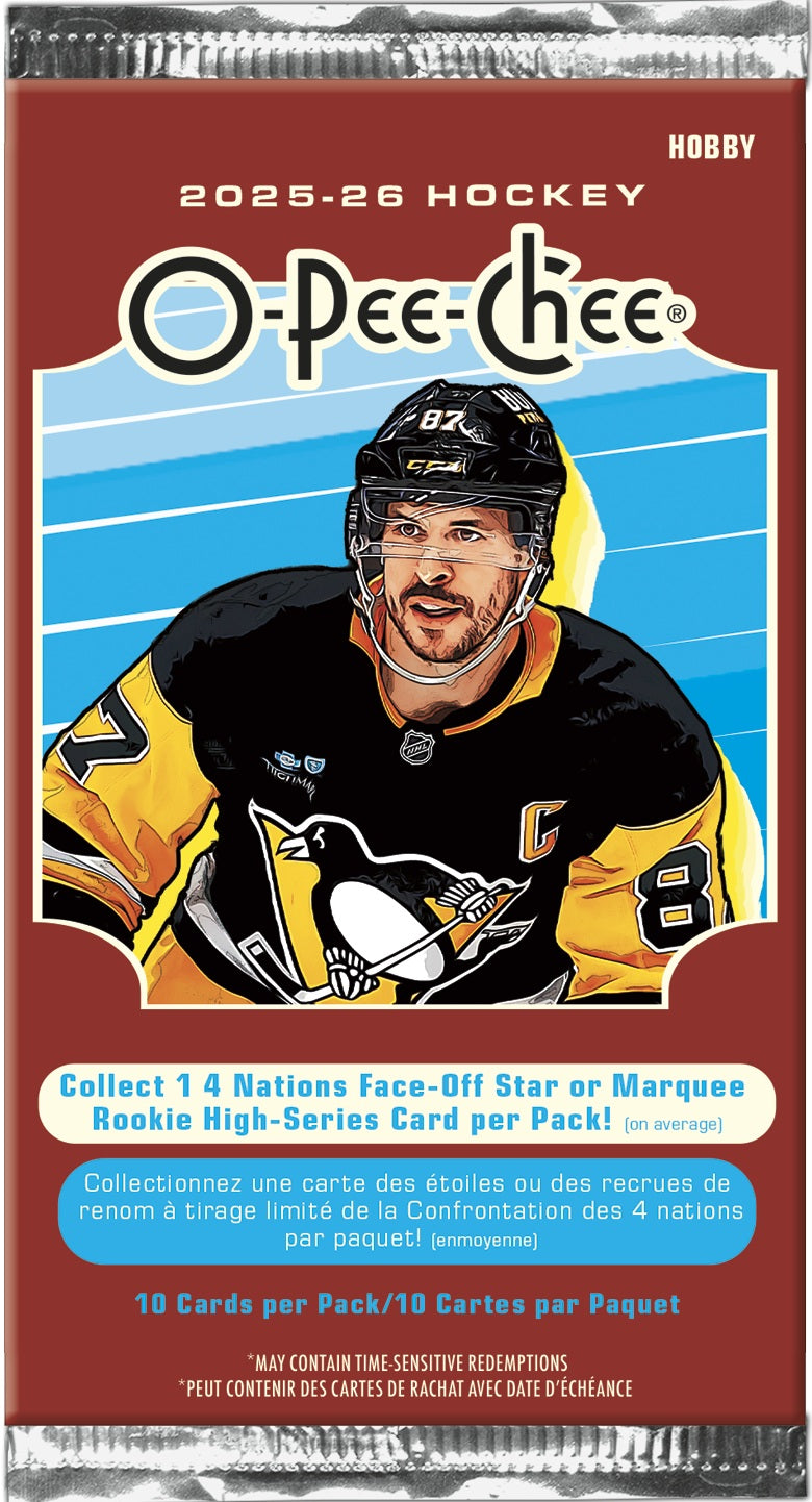 2025-2026 O-Pee-Chee Hockey Hobby Box