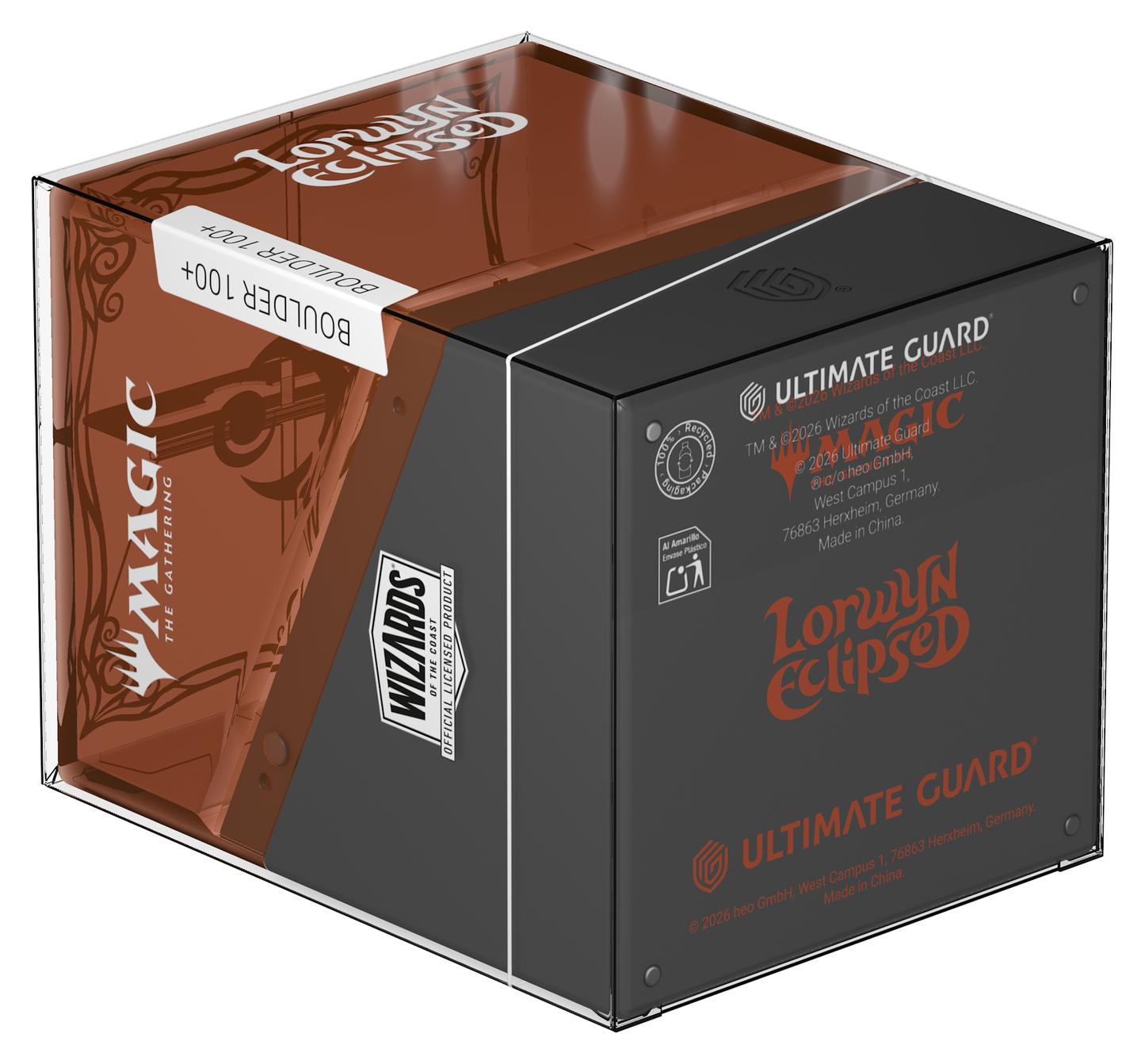 Ultimate Guard Boulder - 100+ Lorwyn Eclipsed Red Black
