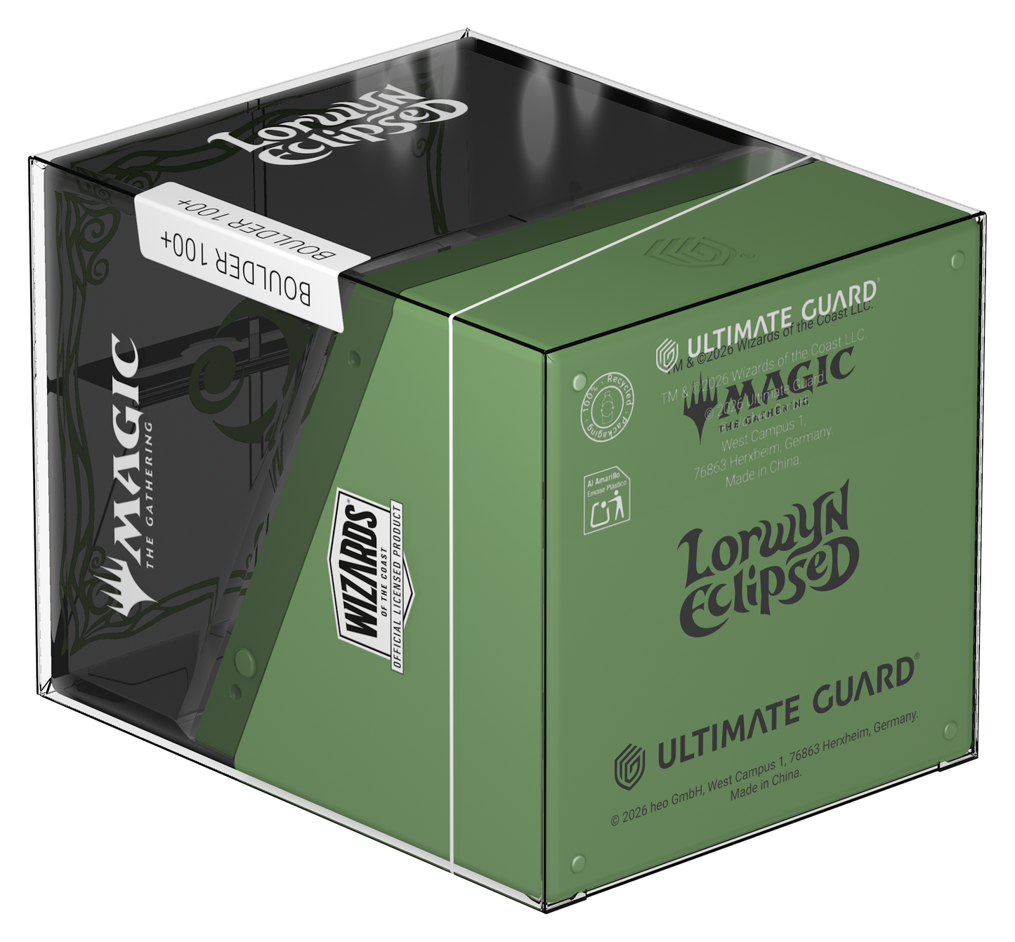 Ultimate Guard Boulder - 100+ Lorwyn Eclipsed Black Green