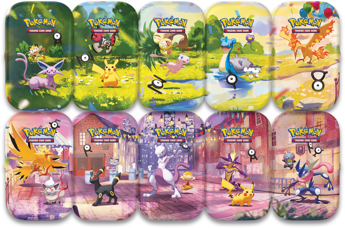 Pokémon TCG: 30th Celebration Mini Tin Display {Pre-Order)