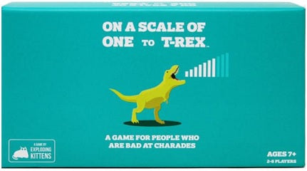 ON A SCALE OF ONE to T-REX