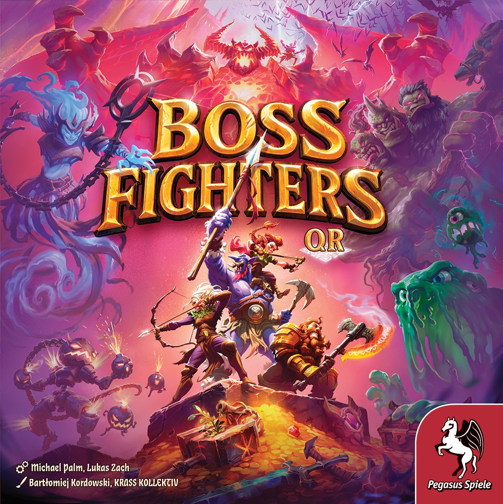 Boss Fighters QR Board Game