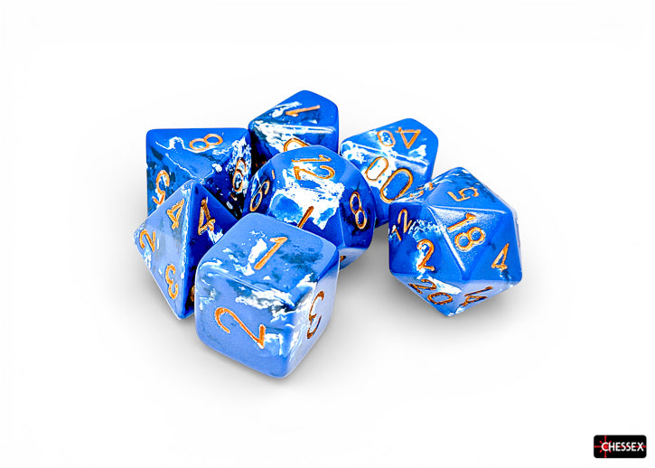 Brush 7-Die Set Polyhedral Wavebreak/Gold