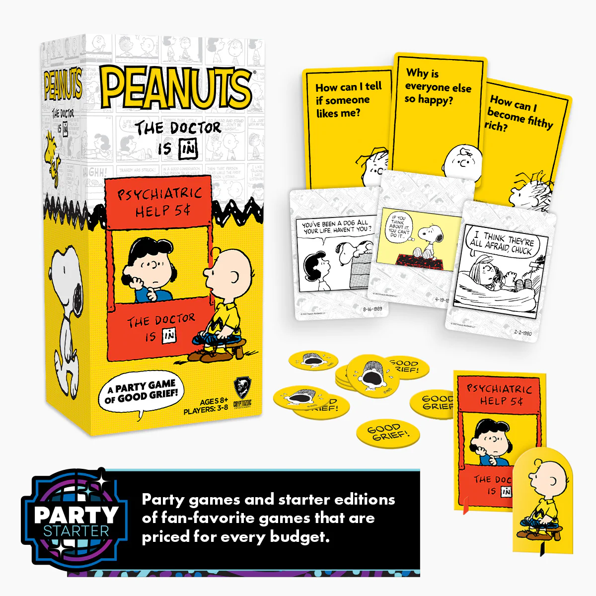 Peanuts: The Doctor is in (Board Game)