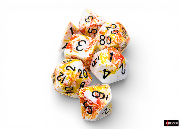 Brush 7-Die Set Polyhedral Sunrise/Black