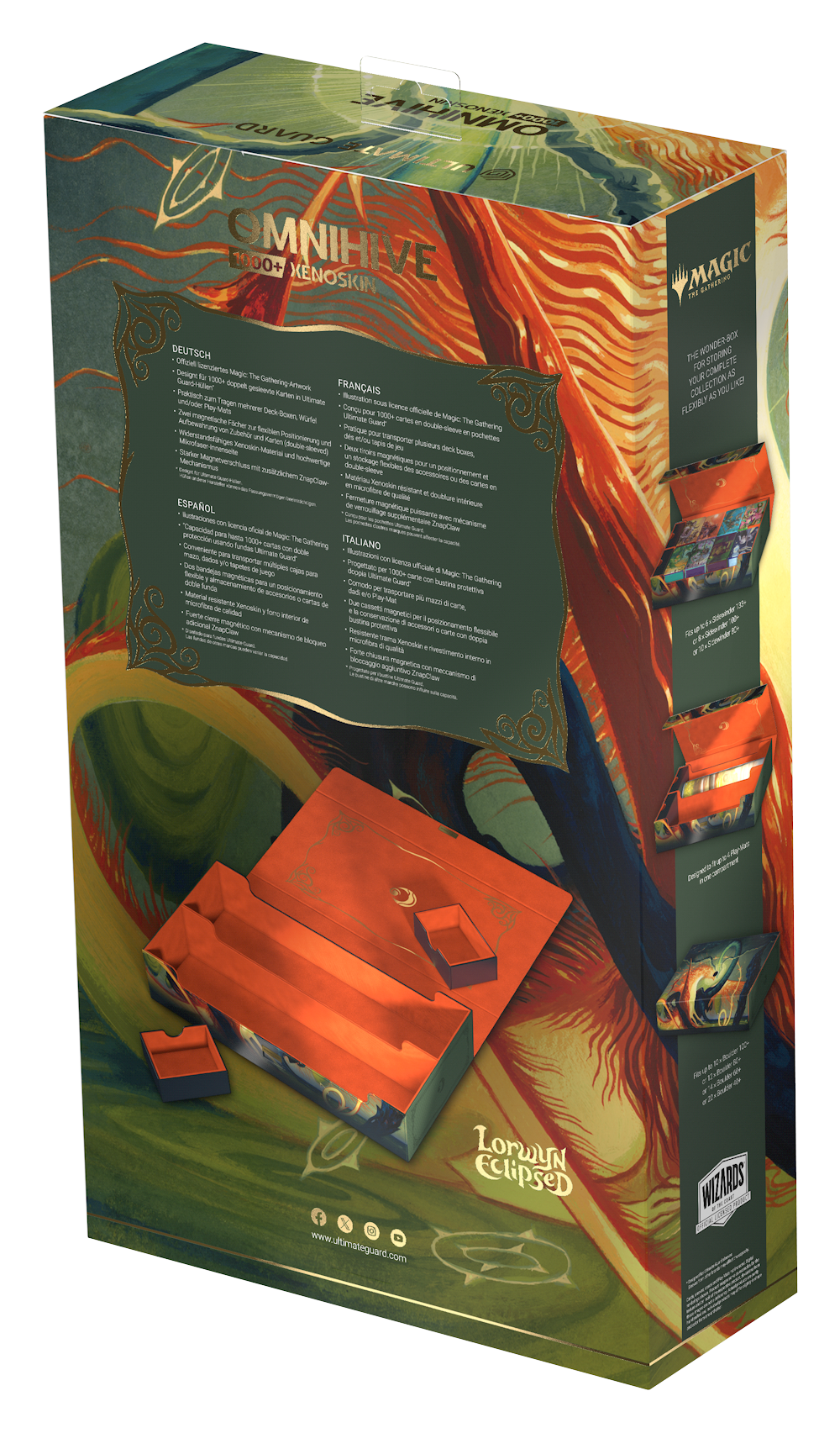 Ultimate Guard Omnihive 1000+ Lorwyn Eclipsed Green Mythic Alt Art