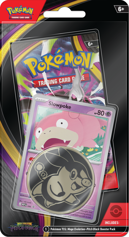 Pokémon TCG: Pitch Black Checklane Blister (Slowpoke) [Pre-Order]