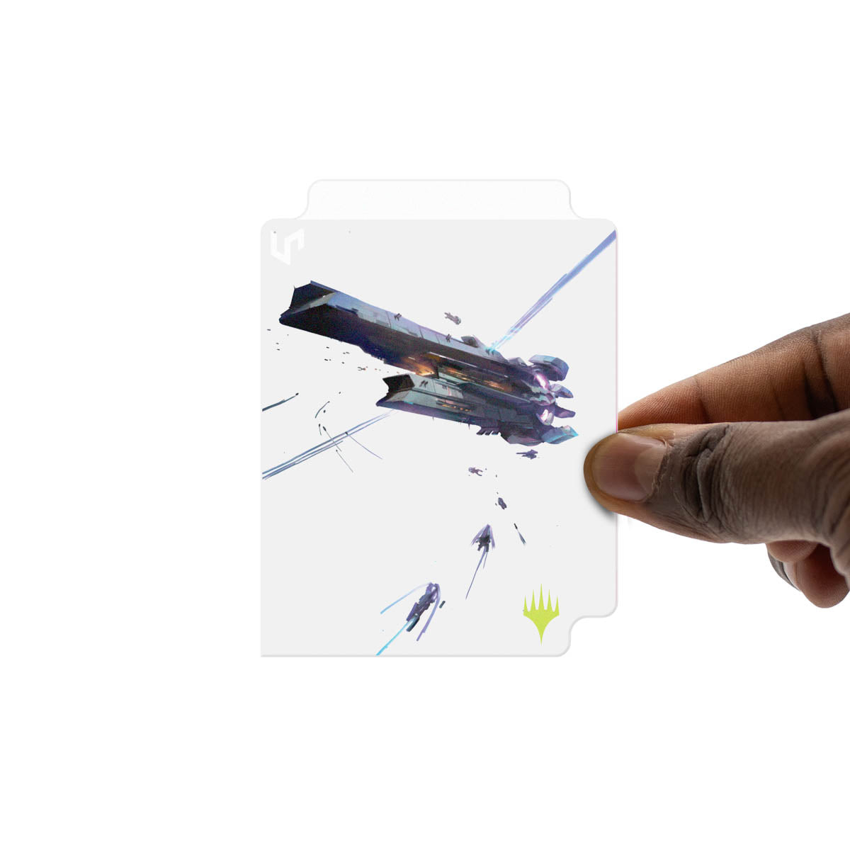 100+ Deck Protector + Sleeves In Clear Box Edge Of Eternities Commander A