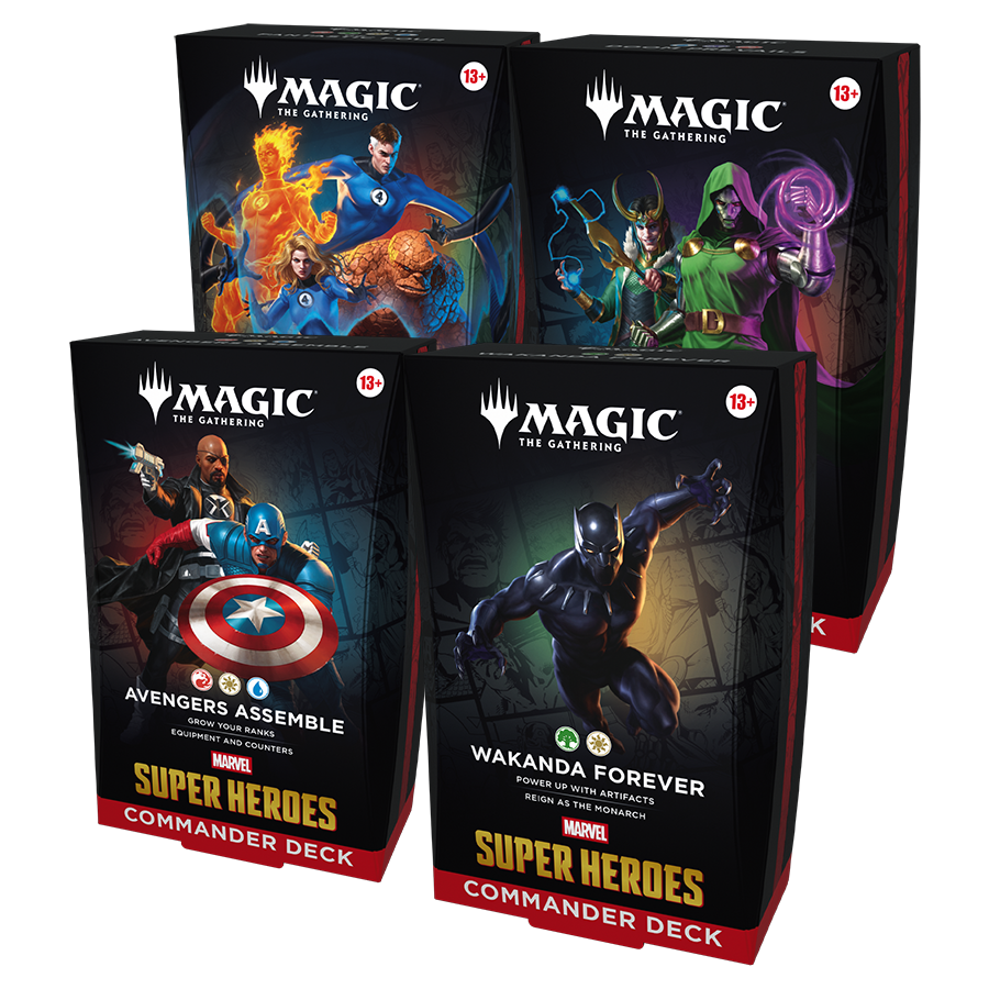 MTG - Marvel Super Heroes Commander Bundle [Pre-Order]