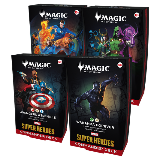 MTG - Marvel Super Heroes Commander Bundle [Pre-Order]