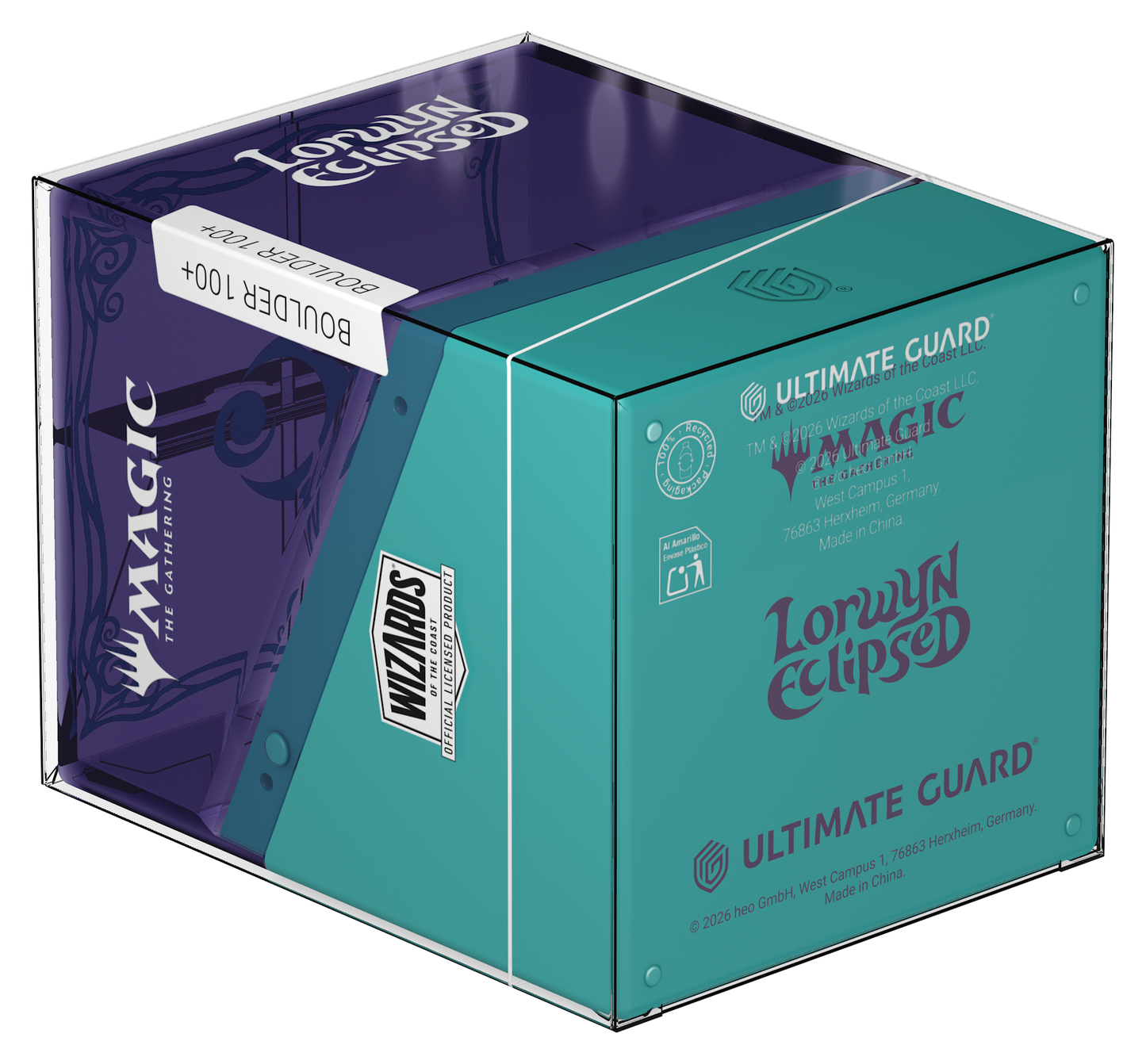 Ultimate Guard Boulder - 100+ Lorwyn Eclipsed Purple Black