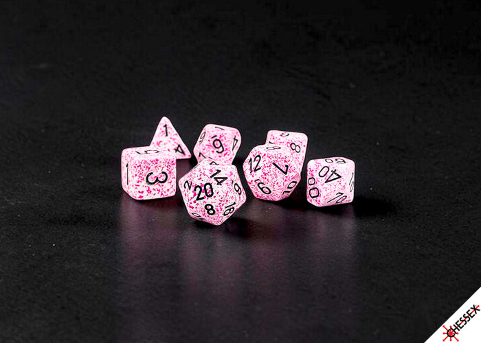 Chessex Speckled 7-Die Set Polyhedral Pink