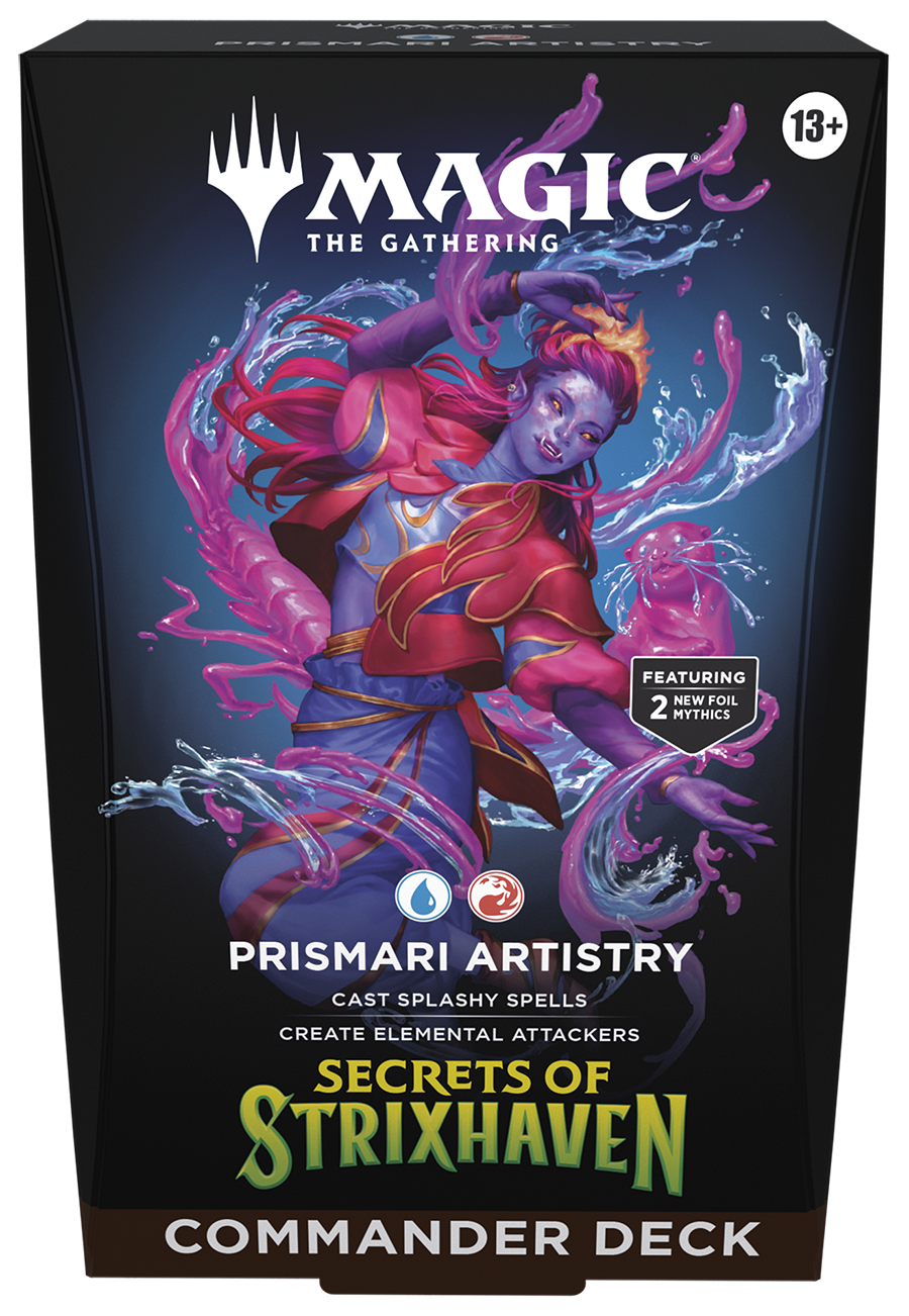 MTG - Secrets Of Strixhaven Commander Prismari Artistry [Pre-Order]