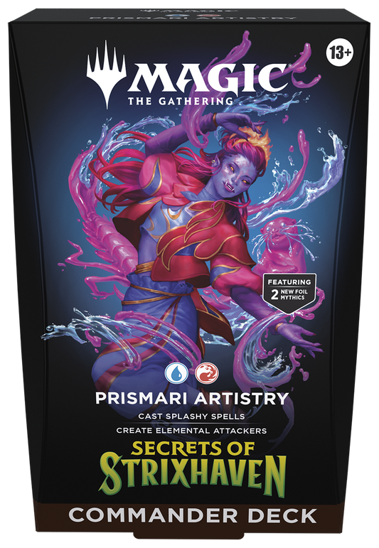 MTG - Secrets Of Strixhaven Commander Prismari Artistry [Pre-Order]