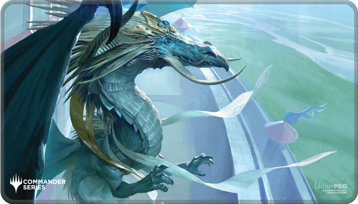 Ultra Pro - Playmat - CMNDR SERIES 3 COLOR SHARD ARCADES STITCHED