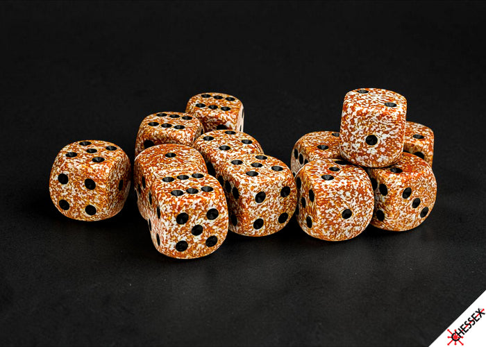 Chessex Speckled 12D6 Rust 16MM