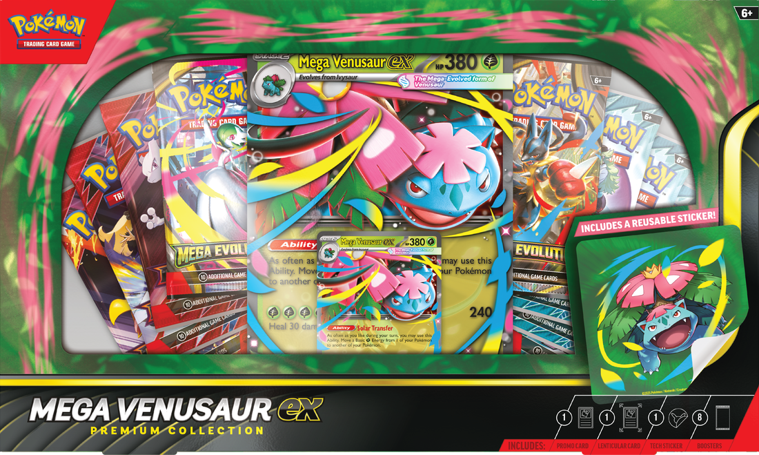 Pokémon TCG: Mega Venusaur Ex Premium Collection
