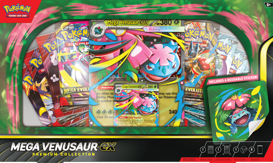 Pokémon TCG: Mega Venusaur Ex Premium Collection