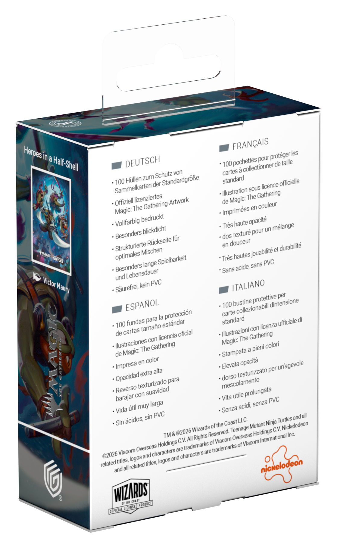 Art Sleeves TMNT - Heroes in a Half Shell