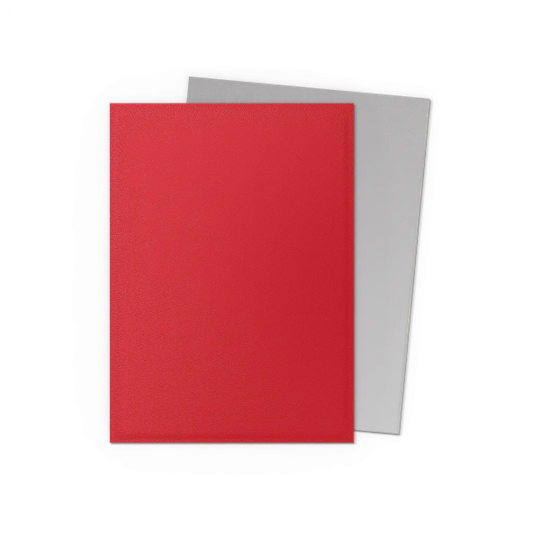 Dragon Shield - Crimson & Silver - Dual Matte Sleeves 100ct