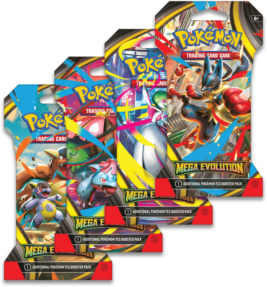 Pokémon TCG: Mega Evolution Sleeved Booster Pack