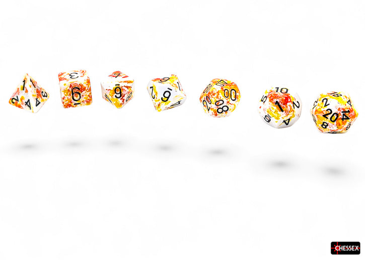 Brush 7-Die Set Polyhedral Sunrise/Black