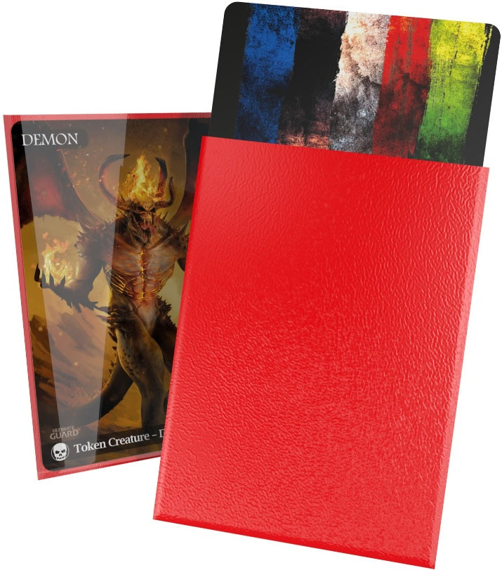 Ultimate Guard - Cortex Sleeves - STD Glossy Red 100 ct