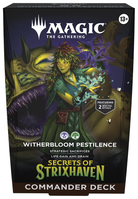 MTG - Secrets Of Strixhaven Commander Witherbloom Pestilence [Pre-Order]