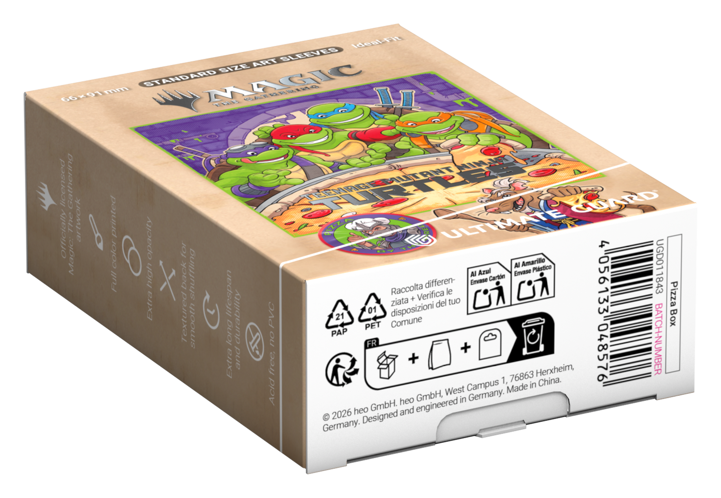 Art Sleeves TMNT - Pizza Box