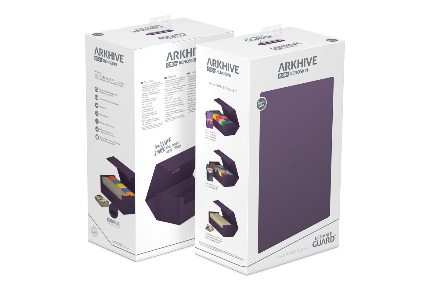 Ultimate Guard Deck Case Arkhive 800+ Monocolor Purple