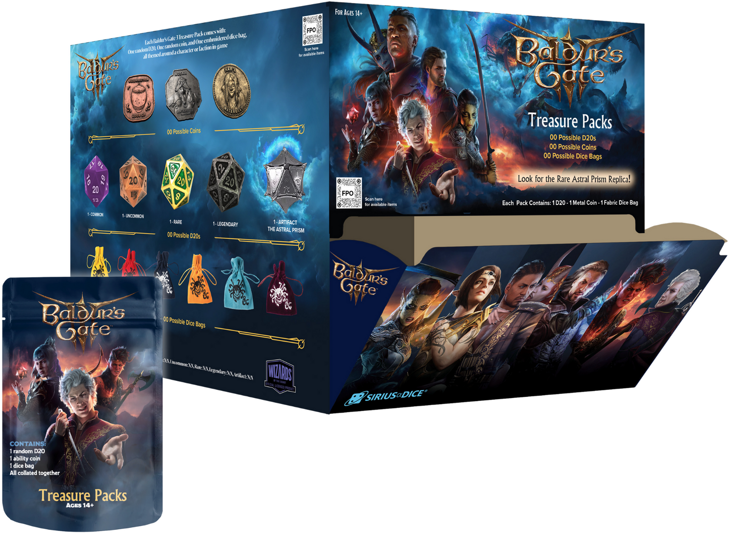 Dungeons & Dragons Baldurs Gate 3 Treasure Pack