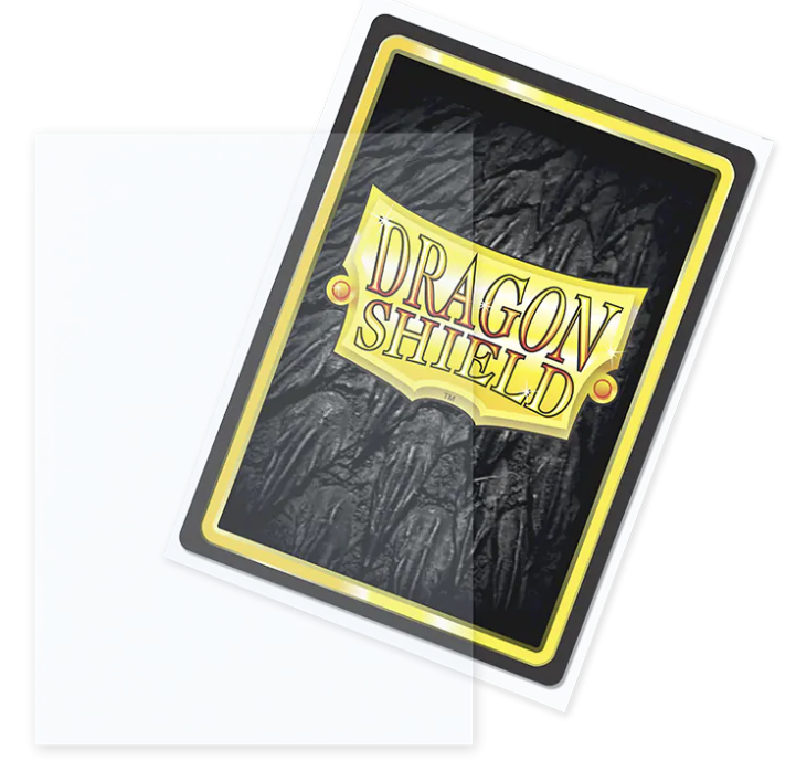 Dragon Shield Sleeves - Matte Clear Outer - 100ct