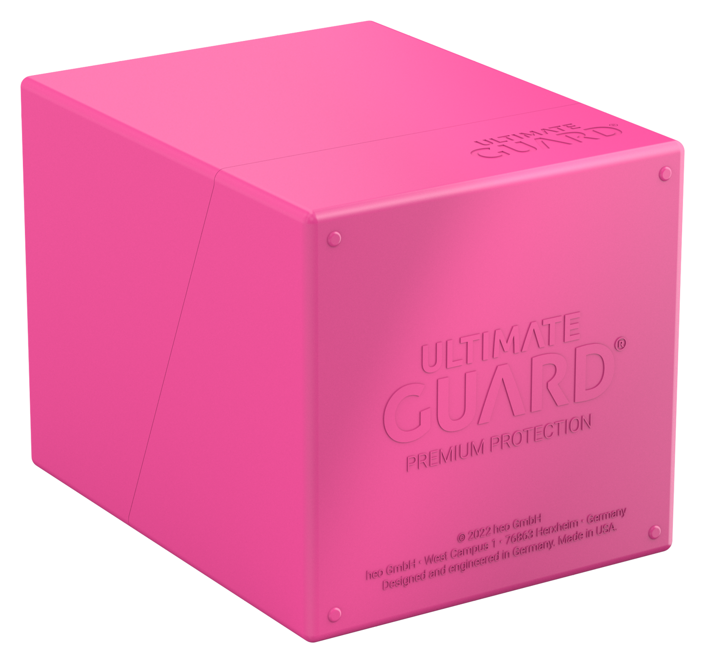 Ultimate Guard Boulder 100+ Solid Neon Pink