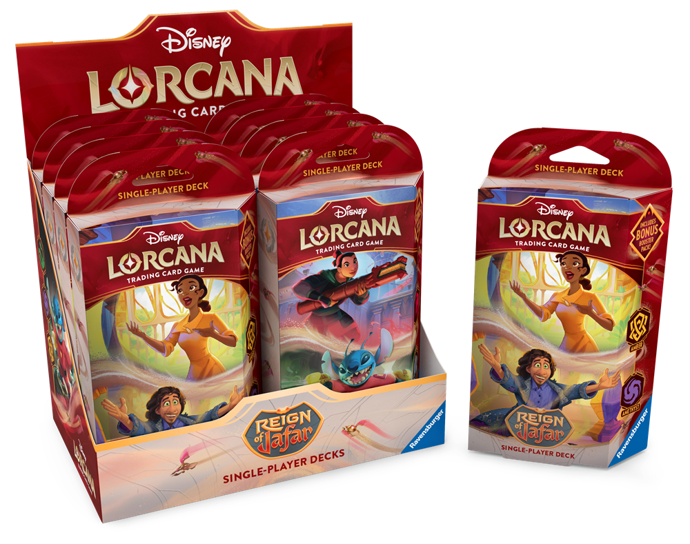 Disney Lorcana: Reign of Jafar - Amber/Amethyst Starter Deck