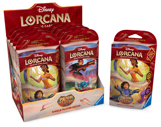 Disney Lorcana: Reign of Jafar - Amber/Amethyst Starter Deck
