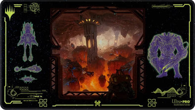 Ultra Pro Playmat | MTG: Edge of Eternities - Holo Red Mythic