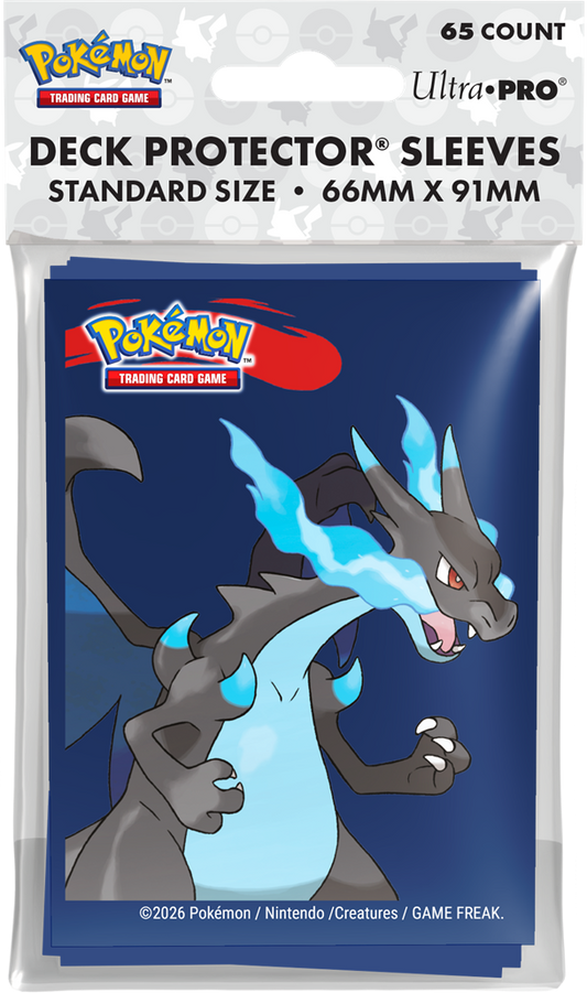 Ultra Pro: Mega Charizard X Sleeves 65 ct [Pre-Order]