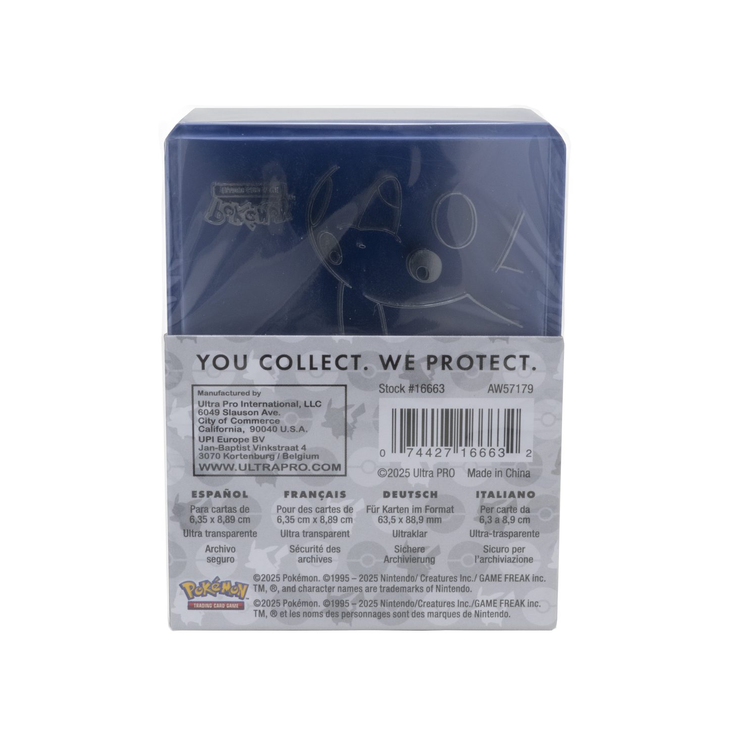 Pikachu Toploader 3X4 35PT & Penny Sleeves 25 Count