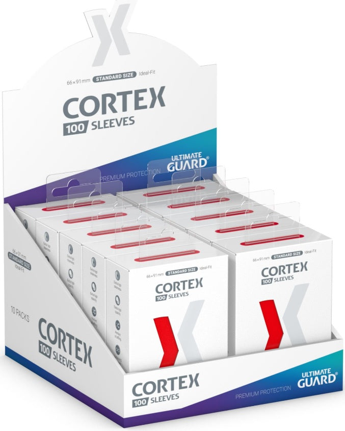 Ultimate Guard - Cortex Sleeves - STD Glossy Red 100 ct