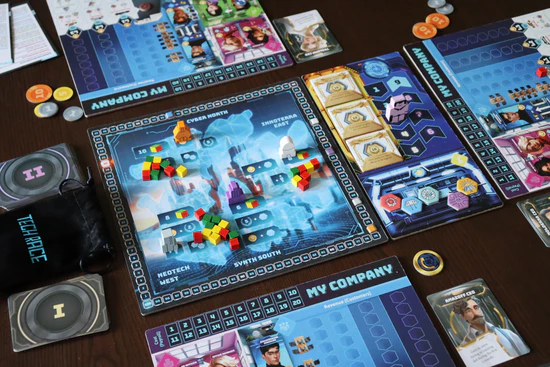 Tech Race Board Game