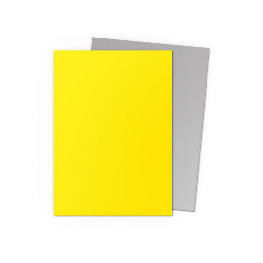 Dragon Shield Sleeve - Dual Matte Yellow & Silver 100ct