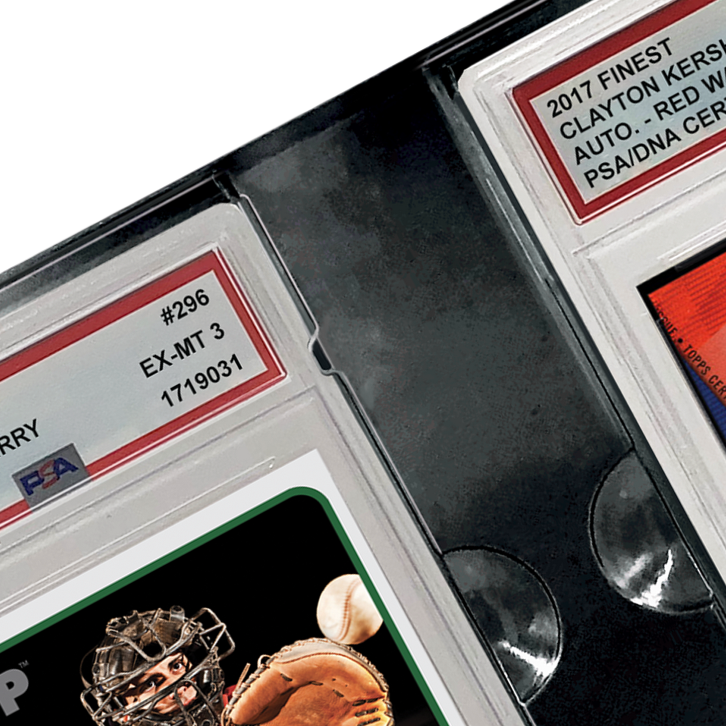 Ultra Pro: 4 Pocket Psa Graded Slab Pages Black 1 ct