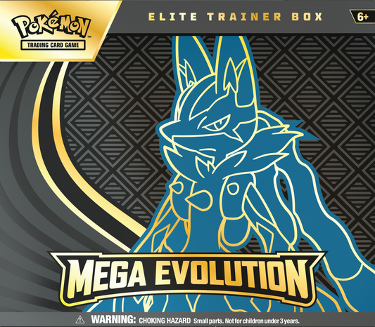 Pokémon TCG: Mega Evolution Elite Trainer Box (Lucario)