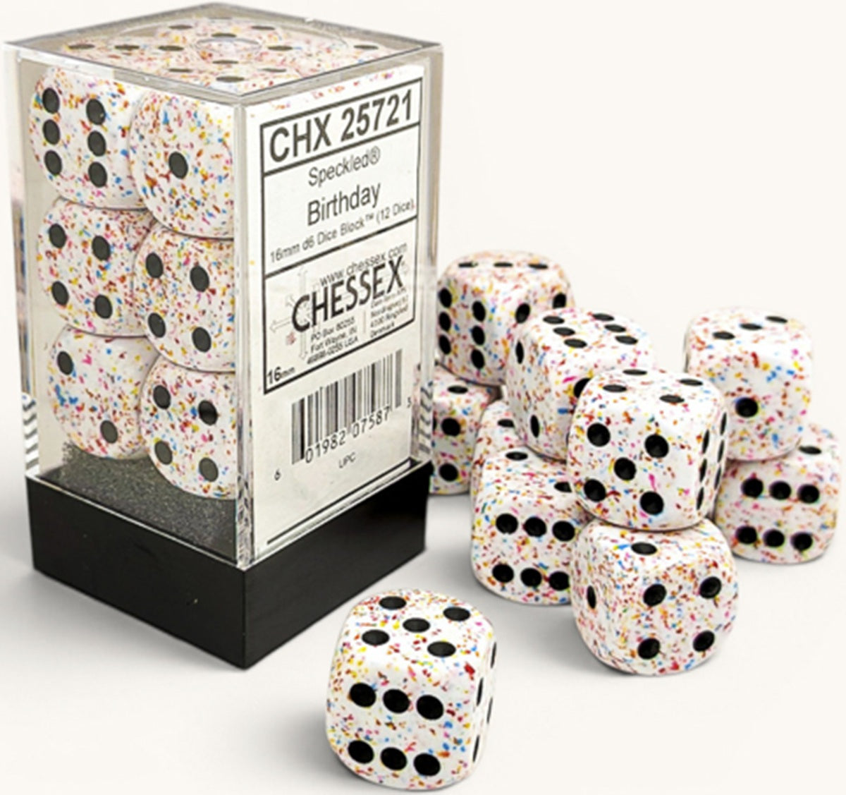 Chessex Speckled 12D6 Birthday 16MM