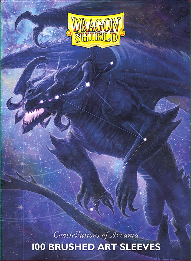 Dragon Shield - Art- CONSTELLATIONS SIGNOIR 100 Sleeves