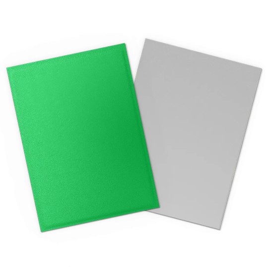 Dragon Shield - Apple Green & Silver - Dual Matte Sleeves 100ct